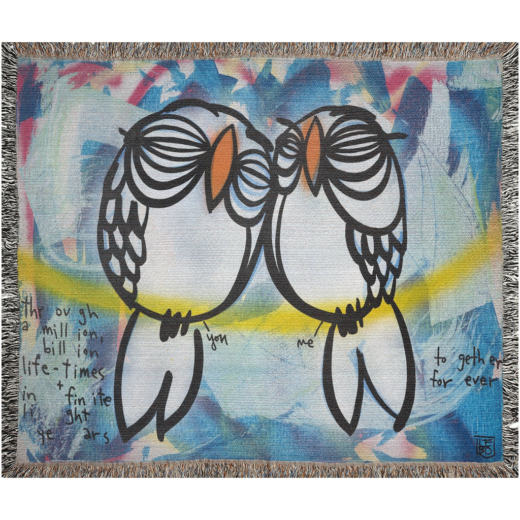 You and Me, Together Forever - Lebo Woven Blanket